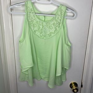 Light green shirt